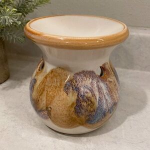 VTG Hand Painted Ceramic Candle Tart Warmer EUC